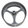 Aluminum OEM die casting auto parts steering wheel